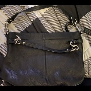 Authentic Coach Black Leather Purse